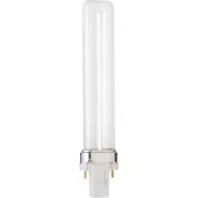 GE Lighting 13577 9-Watt Soft White CFL DBL BIAX Replacement 2700K Light Bulb, 1-Pack