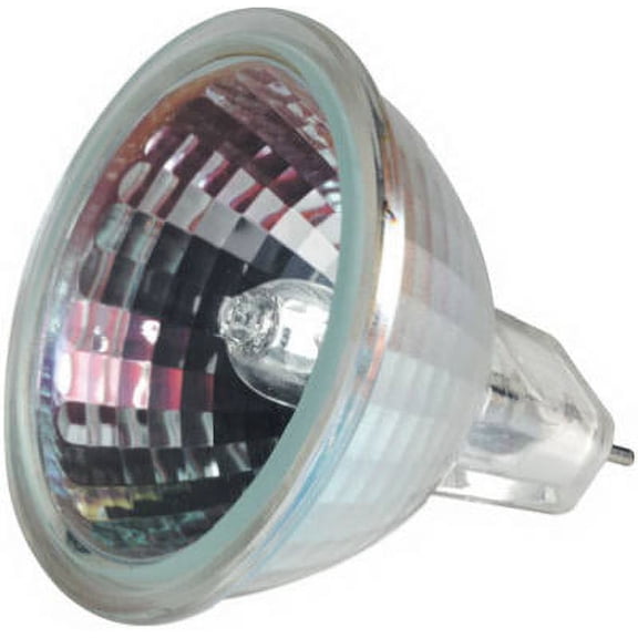 GE Lighting 25482 Quartz Halogen MR16 Standard Floodlight Bulb, 50W, 12V