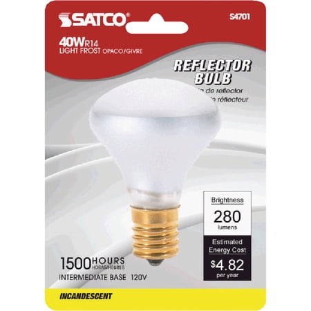 GE Lighting 25777 40-Watt Soft White Intermediate Base R14 Light Bulb, 1-Pack