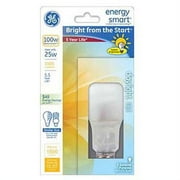 GE Lighting 60308 Energy Smart Bright From The Start CFL 25-watt 1500-Lumen A23 Light Bulb with Medium Base, 1-Pack