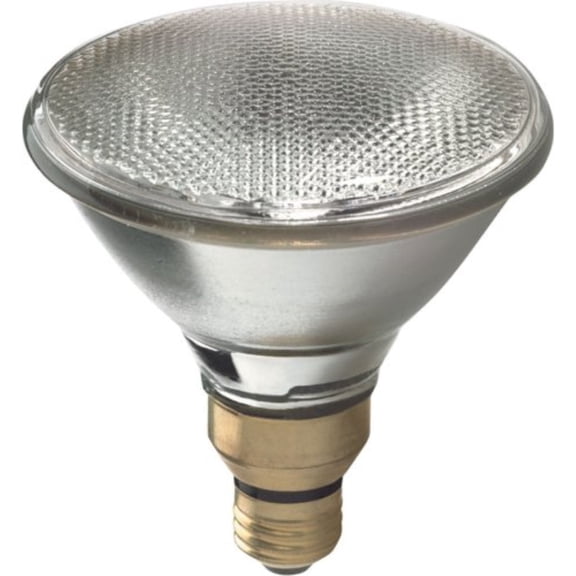 GE Lighting 66282 Energy-Efficient Halogen 80-Watt (120-watt replacement) 1600-Lumen PAR38 Floodlight Bulb with Medium Base, 2-Pack