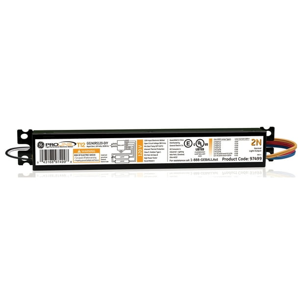 GE Lighting 93893 120 Volt Electronic Ballast Walmart Business Supplies