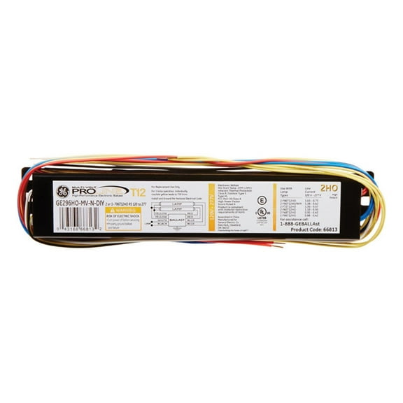 GE Lighting F96T12HO Ballast