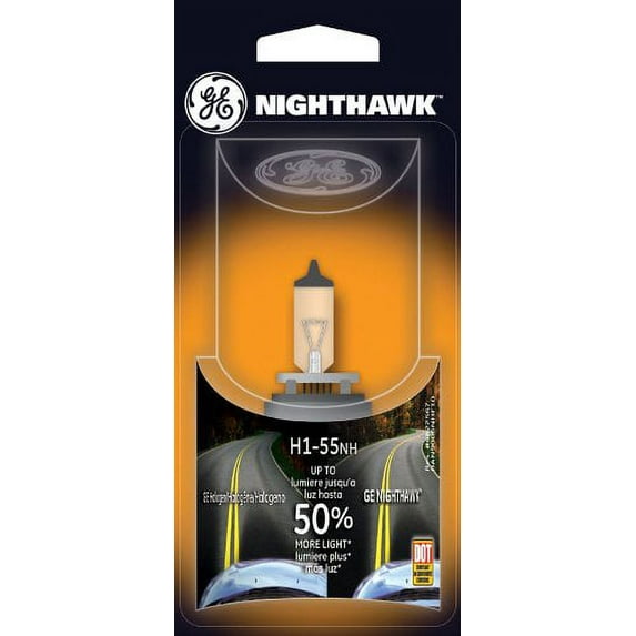 GE Lighting H1-55NH/BP Nighthawk Automotive Replacement Bulb