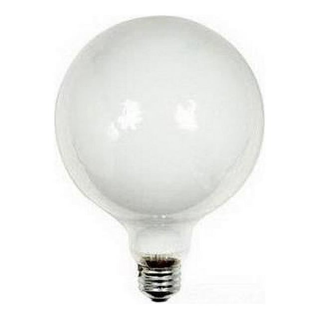 GE Lighting Incandescent Lamp, 60 watt, 120 volt, G40, Medium Screw (E26), 660 lumens, Soft White…