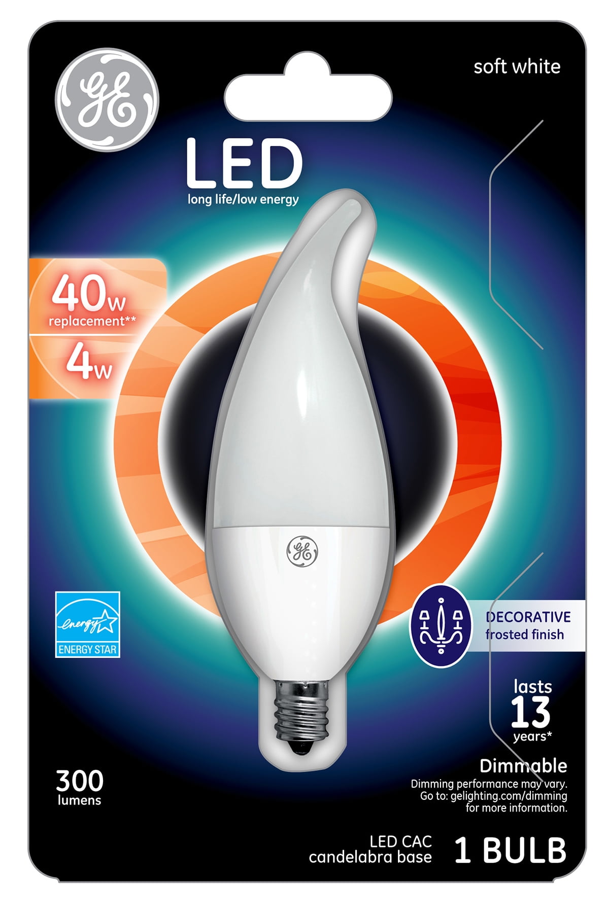 GE Lighting LED4DCAC W3 OT 37863