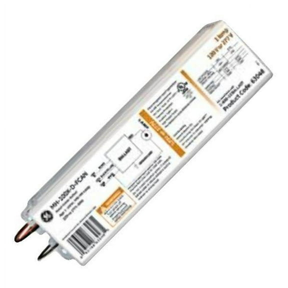 GE Lighting Magnetic HID Ballast, 120/277 volt, 202/205 watt, 1 X M57, GEMH175MVA-F Lamp