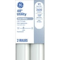 thumbnail image 1 of GE Linear Fluorescent 40W 48" (4ft) F40 T12 Utility Cool White Tube 2pk, 1 of 6