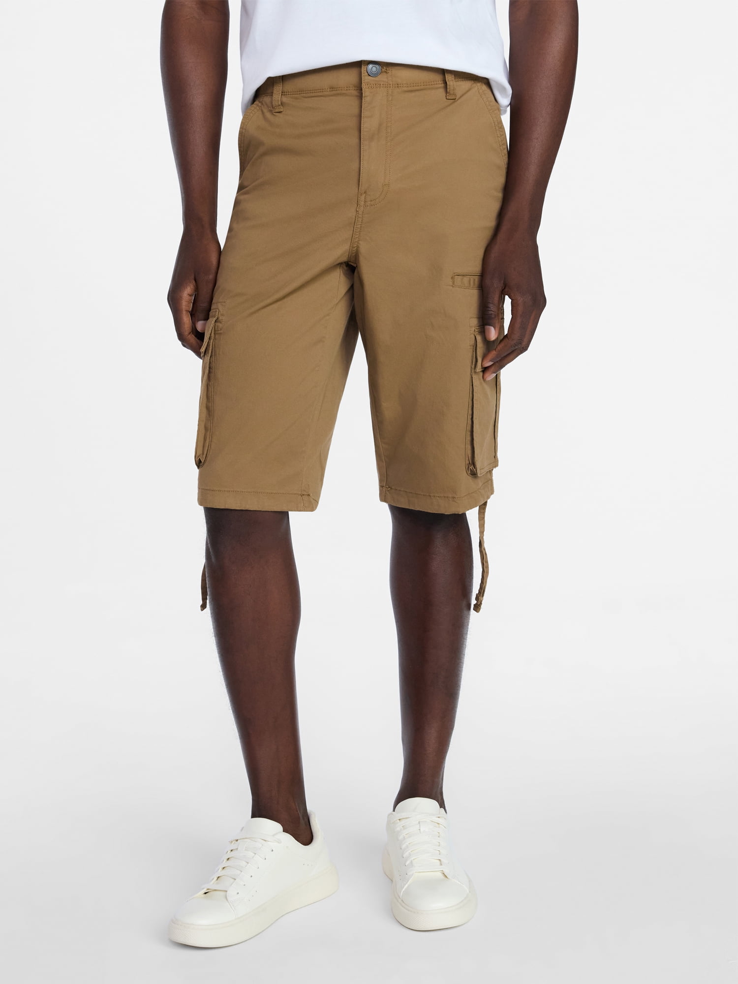 George Men's Relaxed Fit Messenger Cargo Shorts, 14" Inseam, Sizes 28-54