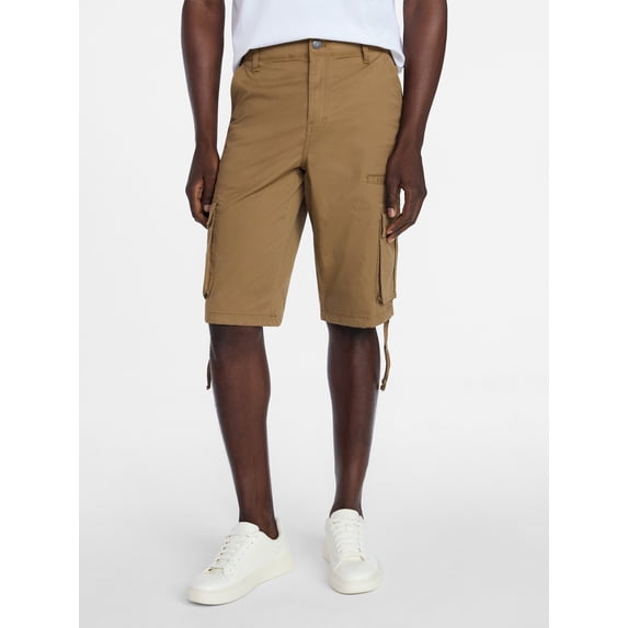 George Men's Relaxed Fit Messenger Cargo Shorts, 14" Inseam, Sizes 28-54