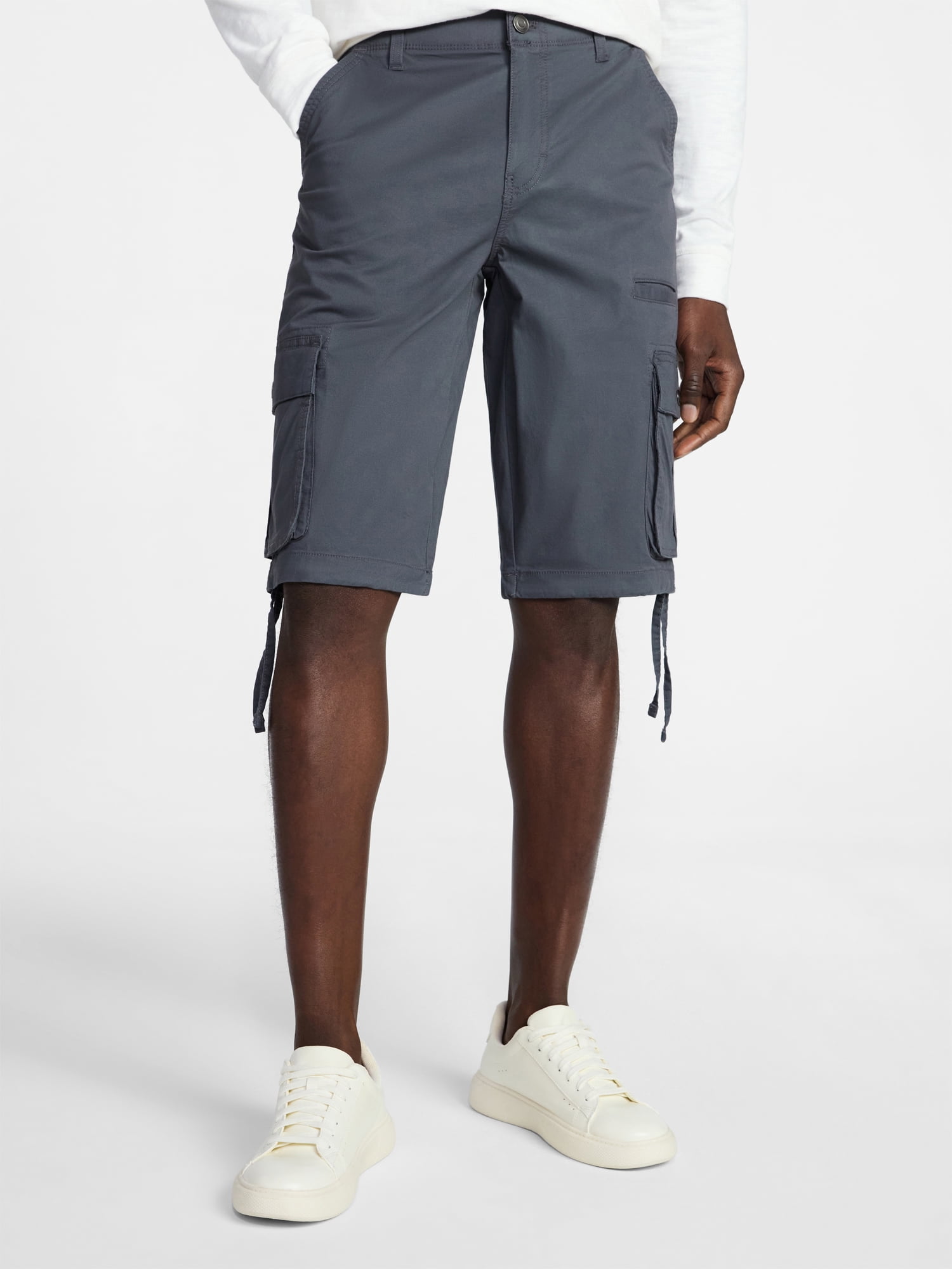 George Men's Relaxed Fit Messenger Cargo Shorts, 14" Inseam, Sizes 28-54
