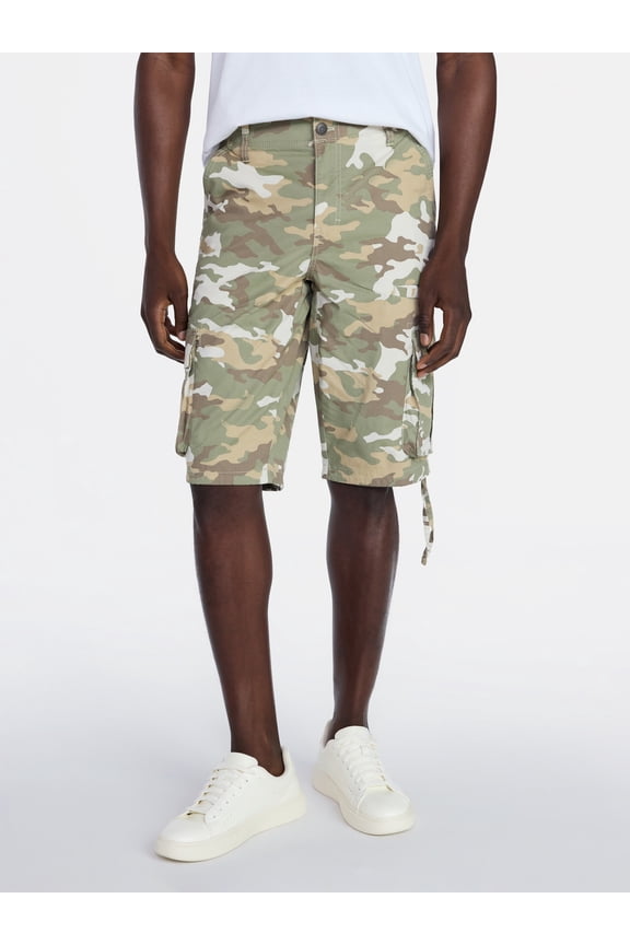 Men's Relaxed Fit Messenger Cargo Shorts, 14" Inseam, Sizes 28-54
