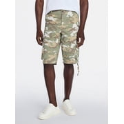 George Mens Relaxed Fit Messenger Cargo Shorts, 14 Inseam, Sizes 28-54