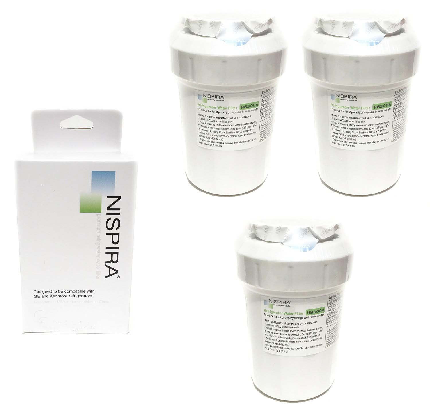 GE MWF SmartWater Compatible Water Filter Cartridge - Refrigerator