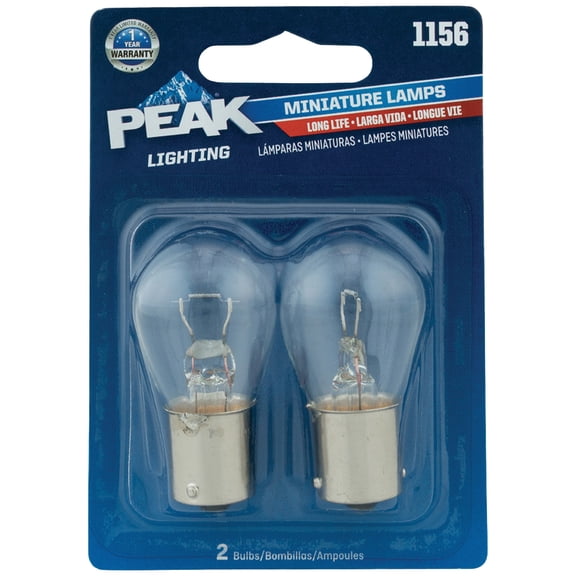 GE Miniature Light Bulb - Incandescent, General Purpose, S8, 27 W - 2 Pack