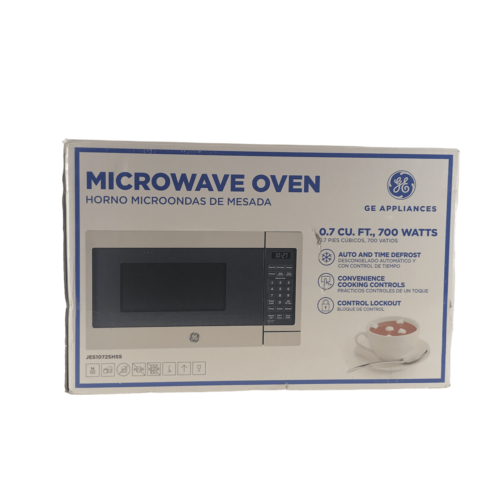 JES1072SHSS by GE Appliances - GE® 0.7 Cu. Ft. Capacity Countertop  Microwave Oven