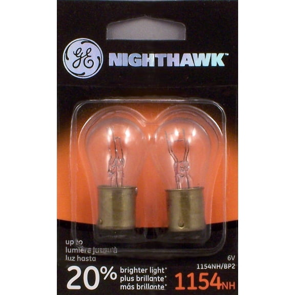GE NIGHTHAWK 1154 Replacement Bulbs, (2 Pack)