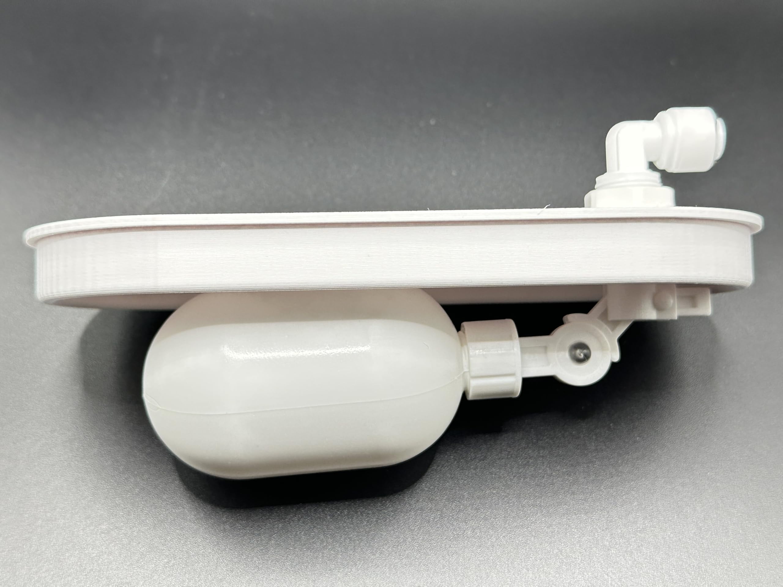 GE Opal Nugget Ice Maker Conversion Kit for Opal 2.0 - Permanent Water Line, Measure Tank Size First, Size Chart in Images, it is 3" Wide with Round Ends, White Color