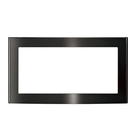 27" Trim Kit for GE Profile Series PEM31BMTS Microwave - Black stainless steel