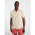 thumbnail image 1 of George Men's Patchwork Shirt with Short Sleeves, Sizes S-5XL, 1 of 5