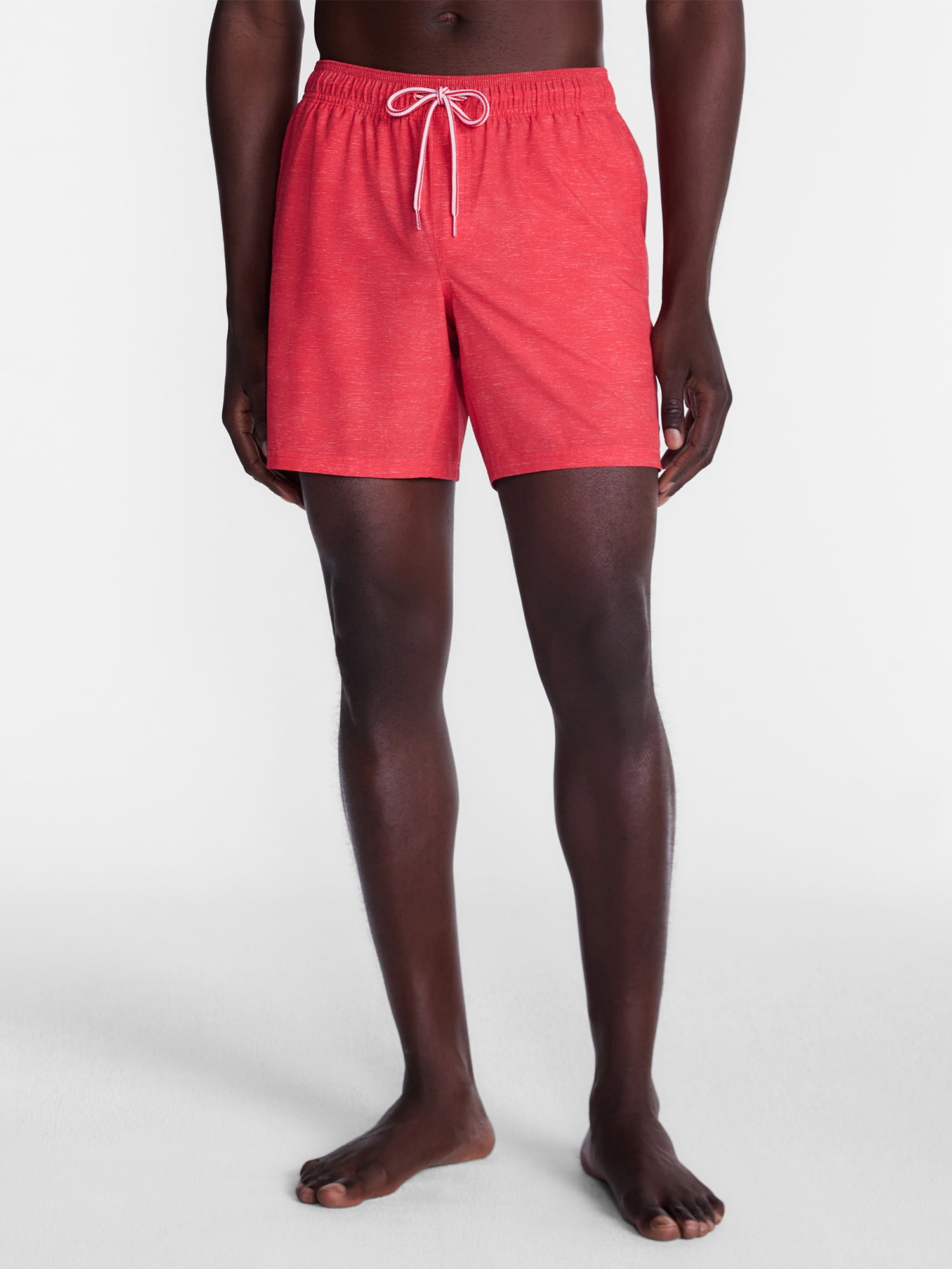 Men's and Big Men's Performance Lined Swim Trunks, 5" Inseam, Sizes S-3XL
