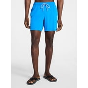 Men's and Big Men's Performance Lined Swim Trunks, 5" Inseam, Sizes S-3XL