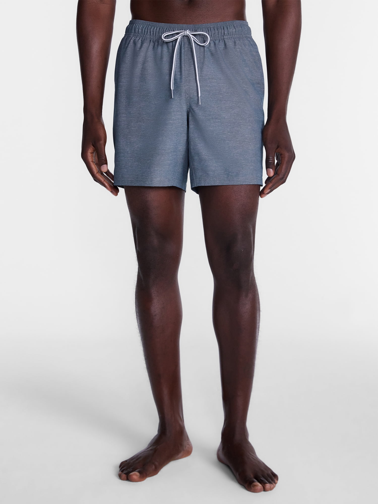 George Men's and Big Men's Performance Lined Swim Trunks, 5" Inseam, Sizes S-3XL