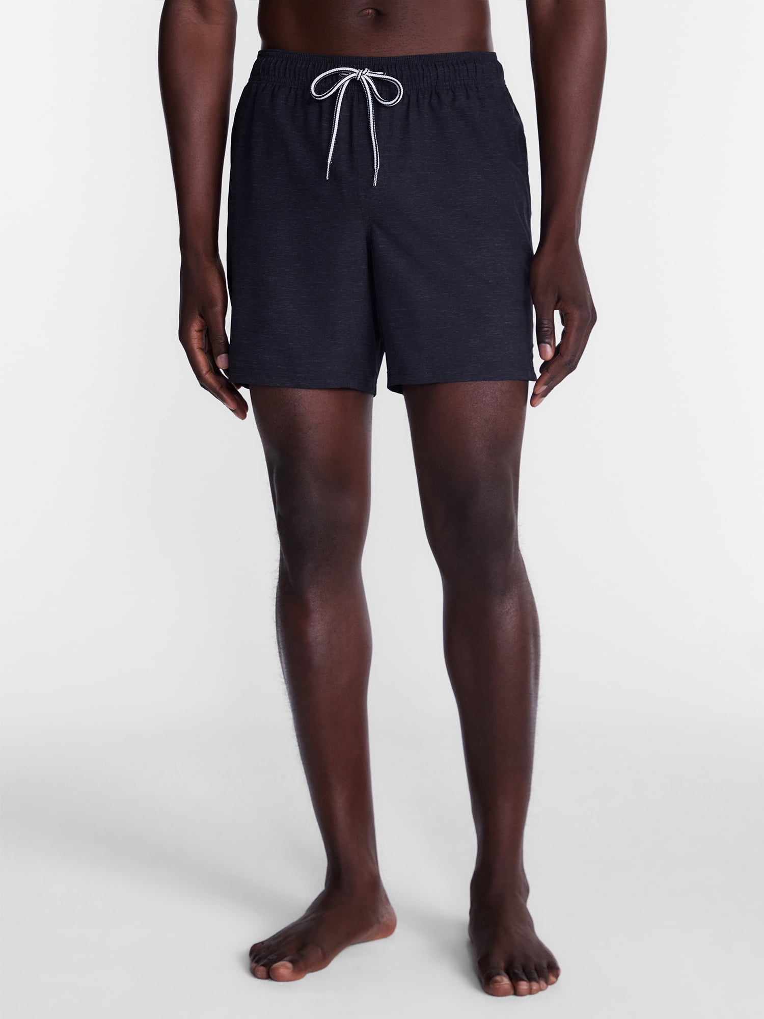 George Men's and Big Men's Performance Lined Swim Trunks, 5" Inseam, Sizes S-3XL