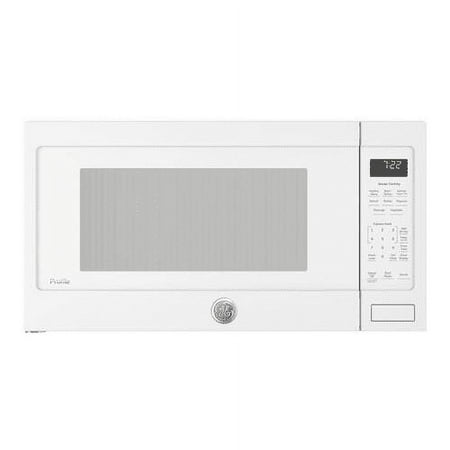 GE Profile - 2.2 Cu. Ft. Microwave - White on white