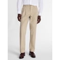 thumbnail image 1 of George Men's Straight Fit Pleated Pants, Sizes 28-48, 1 of 5