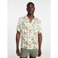 thumbnail image 1 of George Men's Printed Camp Shirt with Short Sleeves, Sizes S-3XLT, 1 of 5