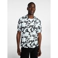 thumbnail image 1 of George Men's Printed Camp Shirt with Short Sleeves, Sizes S-3XLT, 1 of 5