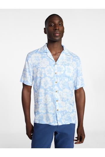 princess polly baby blue dress Mens Savings Dress Shirts in Mens Savings Clothing | Blue main image 0