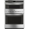 thumbnail image 1 of GE PT9800SHSS 30 inch Stainless Convection Wall Oven/Microwave Combination, 1 of 5