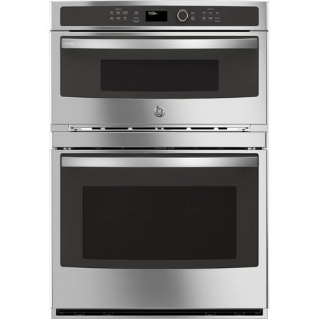 GE Profile - 30" Built-In Double Electric Convection Wall Oven - Stainless Steel