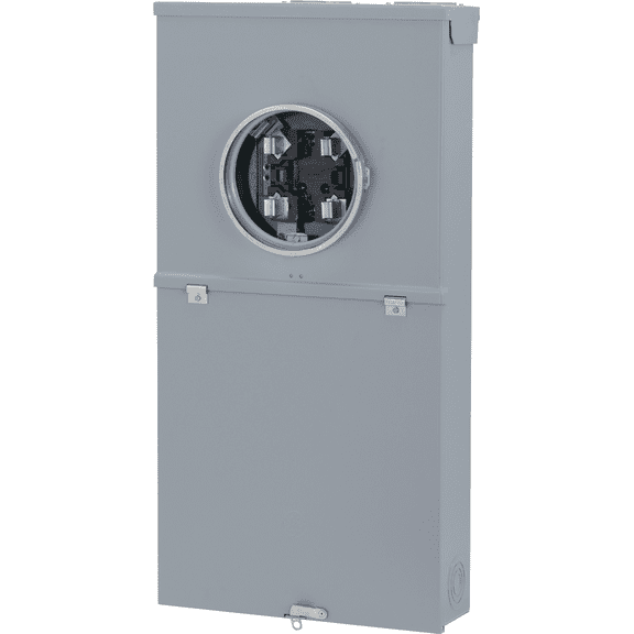GE PowerMark Gold 200A Meter Socket Load Center - Single Pack  Residential Use, Standard Application