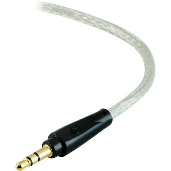 GE Pro 3 ft. Audio Auxiliary Cable, 3.5mm Aux Cord, 33523