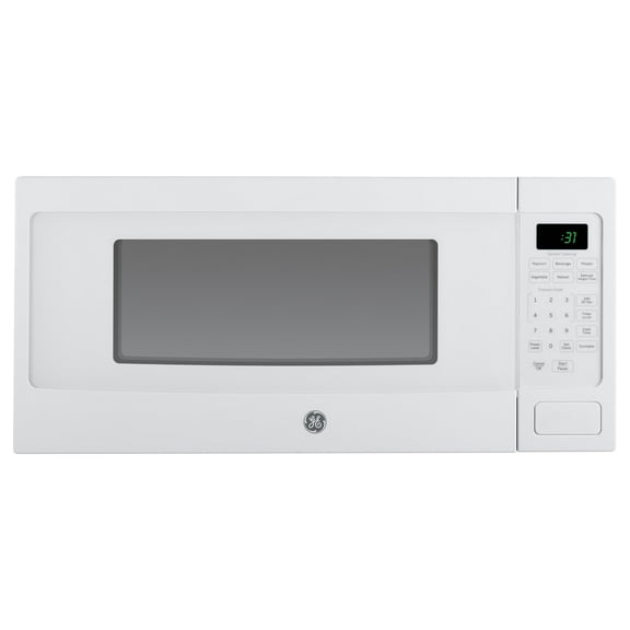 GE Profile 1.1 Cu. Ft. Countertop Microwave Oven, White, 800 Watts