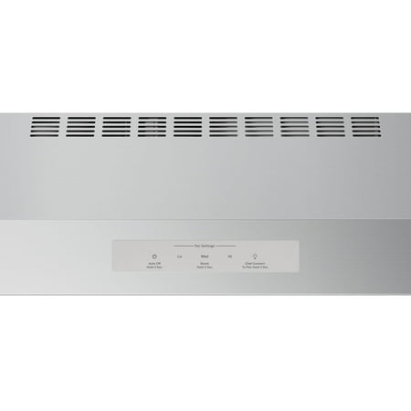 GE Profile - 30" Convertible Range Hood - Stainless Steel