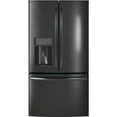 thumbnail image 1 of "GE Profile Black Stainless Steel PYD22KBLTS 36"""" French Door Refrigerator with 22.2 cu. ft. Total Capacity Counter-Depth Design Door in Door TwinChill Evaporator and Hands-Free Autofill in", 1 of 11