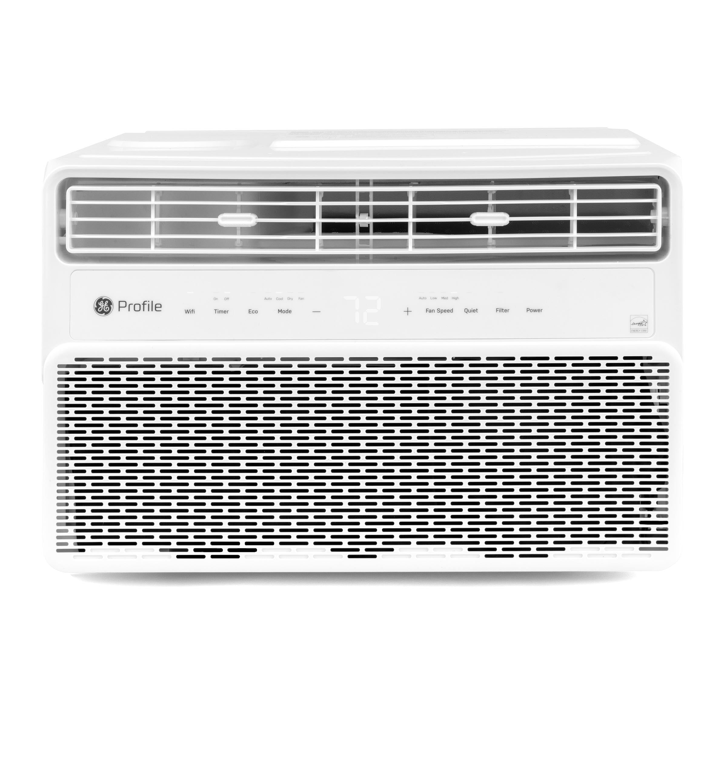 GE Profile Energy Star® 8,000 BTU Window Room Air Conditioner, Ultra Quiet, up to 350 Sq ft. White.