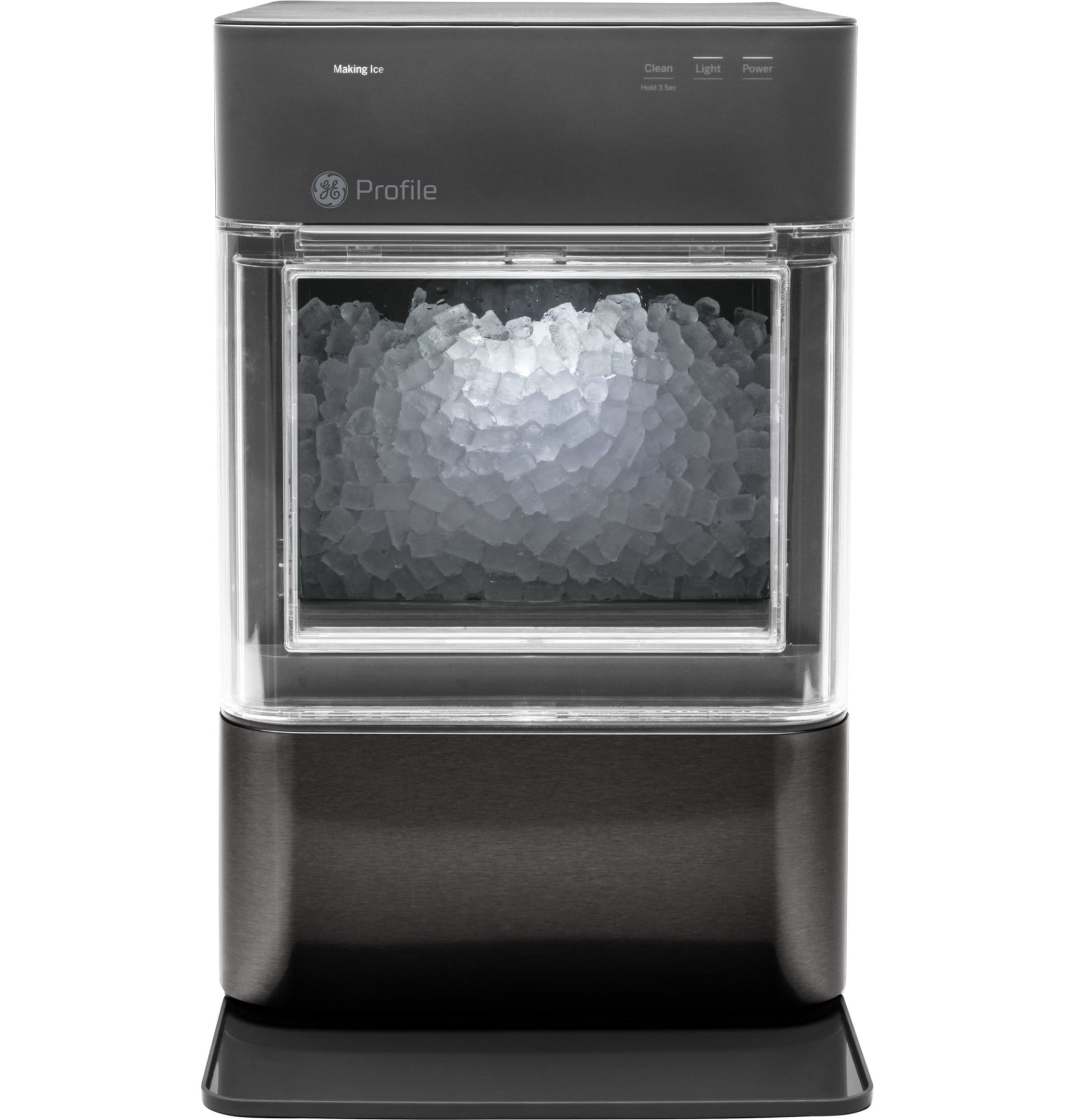  Nugget Ice Maker Countertop, Paris Rhône Sonic Ice Maker, Make  30lb Nugget Ice per Day, Electric Pebble Ice Maker with 4.8lb Ice Bin and  Scoop for Home/Office/Bar/RV/Party : Appliances