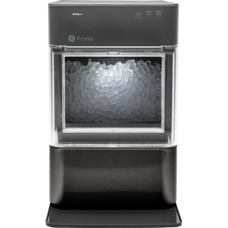 GE Profile 13 in. Countertop Smart Ice Maker with 3 Lbs. Ice Storage  Capacity & Digital Control - Black Stainless