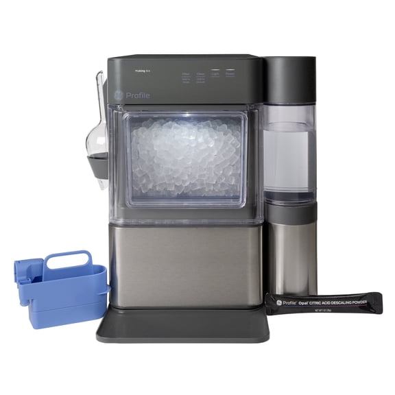 GE Profile Opal Mini Pro Nugget Ice Maker With 0.5 Gallon Side Tank WiFi Stainless Steel