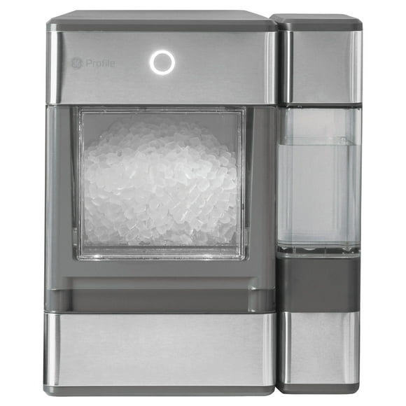 GE Profile Opal Nugget Ice Maker + Side Tank, Countertop Icemaker, Stainless Steel, 33lbs Daily Ice Production