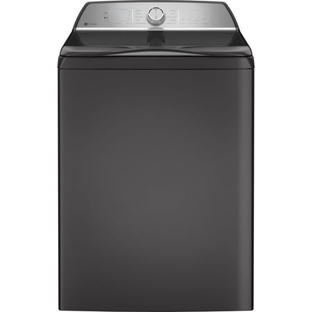 GE Profile - 5.0 Cu Ft High Efficiency Smart Top Load Washer with Smarter Wash Technology, Easier Reach & Microban Technology - Diamond Gray