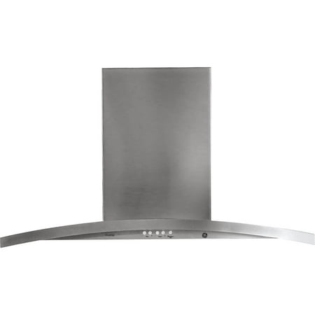 GE Profile - Designer 36" Convertible Range Hood - Stainless Steel