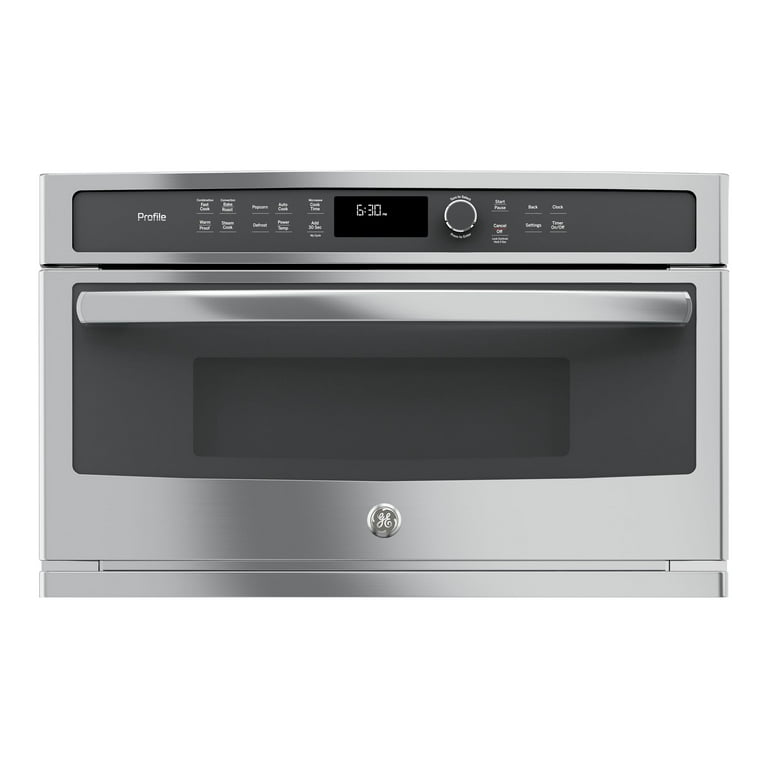 GE Profile PWB7030SLSS Microwave oven with convection built in