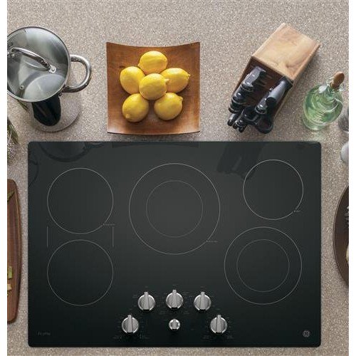 GE Profile Series 30-inch Built-in Knob Control Electric Cooktop