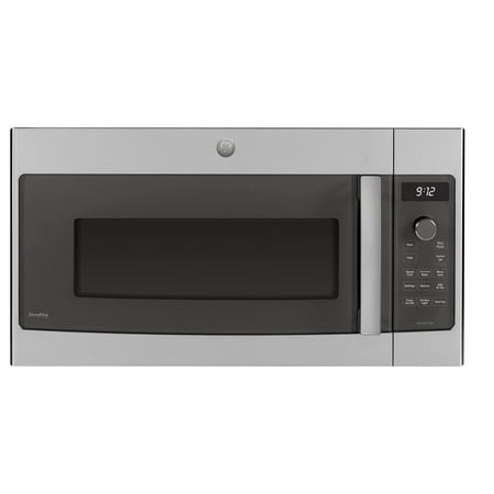 GE Profile - Advantium 30" Built-In Single Electric Convection Over-the-Range Oven with Microwave - Stainless steel